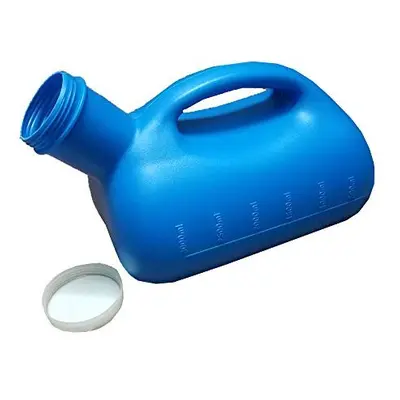 3000ML Large Male Urinal Portable Mens Potty Pee Bottle Collector Travel Toilet Blue