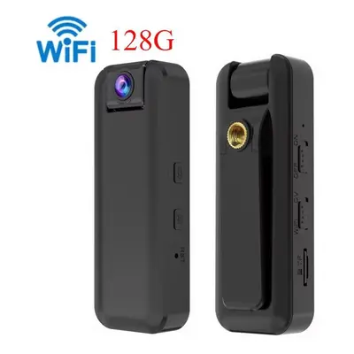 (wifl cam and 128g) New L15 Ultra Hd 4k Wifi Hotspot Mini Camera Portable Digital Video Recorder