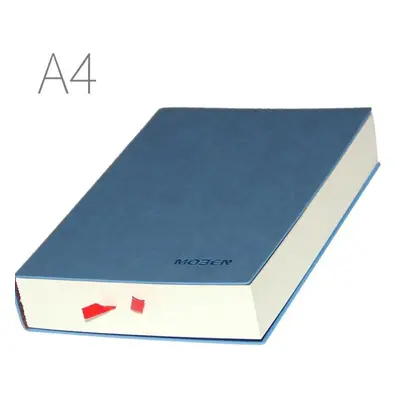 (blue, A4 (21x28.5cm)) 640-page A4 /a5 Blank Sketchbook 16k Sketch Book Hand-painted Bookplus Su