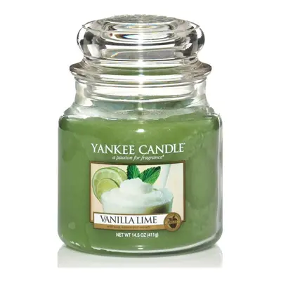 Yankee Candle Medium Jar Candle, Vanilla Lime