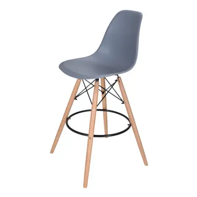 (DARK GREY ) Classic Design Eiffel Tower Inspired Bar stool