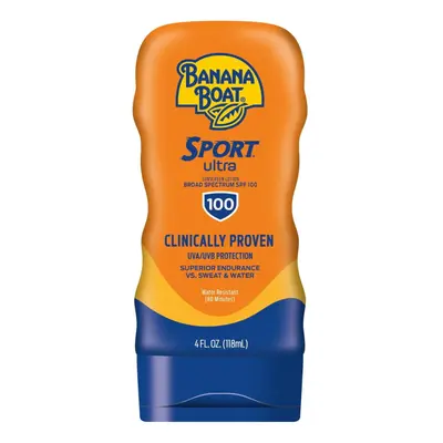 Sport Performance Sunscreen Lotion SPF 100, 4-Ounce Bottles by Banana Boat