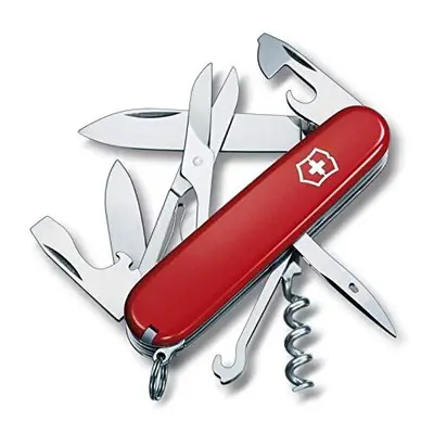 Pocket Knife, Stainless Steel, Red, Medium