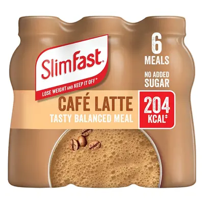 SlimFast Ready To Drink Shake, Tasty, Balanced Shake with 15g protein, Vitamins & Minerals and N