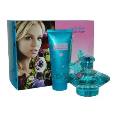 Britney Spears Curious Gift Set 100ml EDP Spray + 100ml Body Souffle