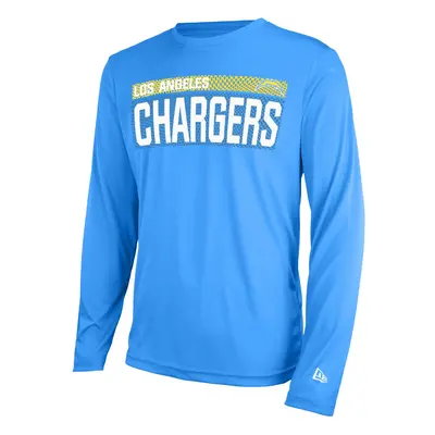 New Era NFL Men's Measured Dri-Tek Long Sleeve T-Shirt Adult Pro Football Tagless T-Shirt Los An