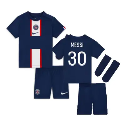 (MB) PSG Little Boys Home Kit (MESSI 30)