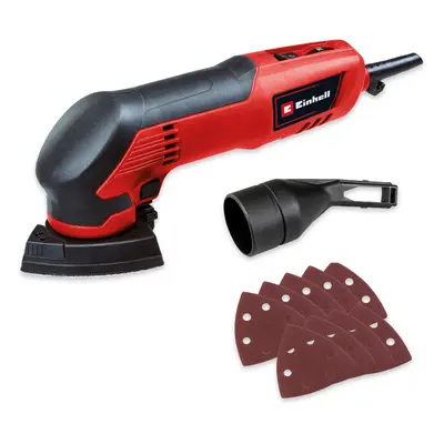 Einhell Delta Sander 93mm TC-DS E With 9x Sanding Sheets 200W Corded Electric