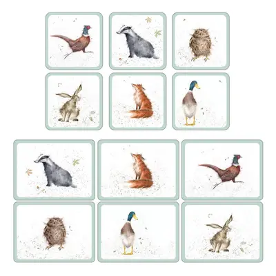 Pimpernel Wrendale Designs Placemats and Coasters Set of