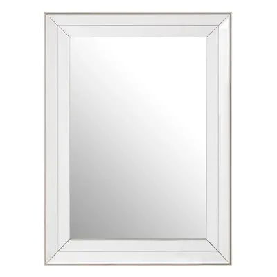 Premier Housewares Premier Housewares Silver Wall Mirror For Garden And Bedroom Reflective Squar