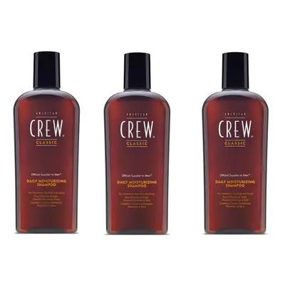 American Crew Daily Moisturizing Shampoo 250ml x3