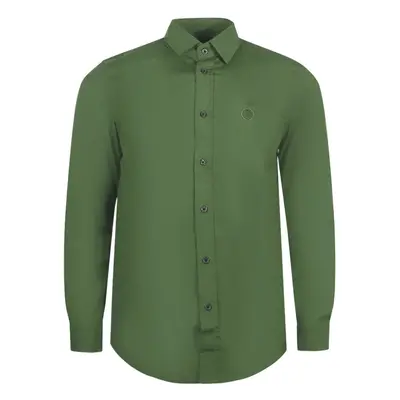 (M) Diesel Long Sleeve Olive Night Green Shirt