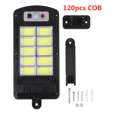 (120 COB) Solar LED Street Light 120/240 COB Waterproof Sensor Remote Control Wall Road Lamp