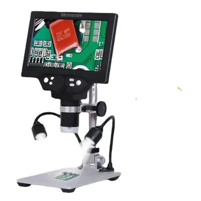 (Without Battery) Digital Microscope 12MP Inch Large Color Screen Large Base LCD Display 1-1200X