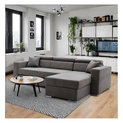 Premium Luca Corner Sofa Bed With Storage Space