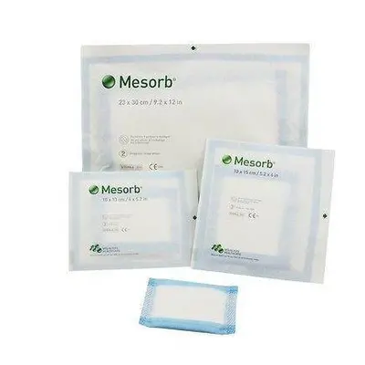 Mesorb Cellulose Absorbent Dressings 20cm x 30cm x10 - Highly Absorbant