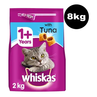 WHISKAS 1+ Cat Complete Dry With Tuna 2kg