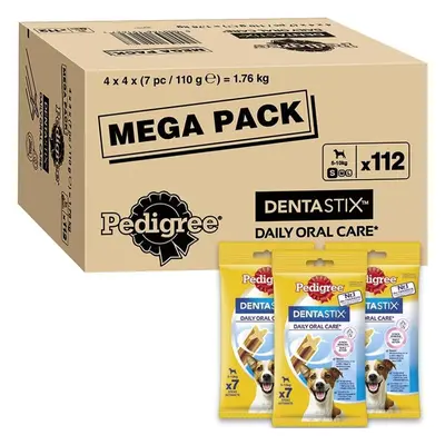 Pedigree DentaStix - Daily Dental Chews For Small Dogs (5-10 kg), Sticks