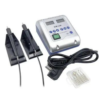 (as the picture, EU Plug) Dental Lab Equipment Electric Wax Knife Carving Contain Wax Tips+2 Pen