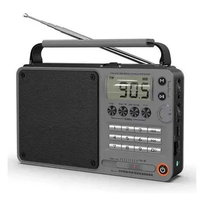 Fm/am/sw Full Band Radio Bluetooth Digital Retro Radio Hifi Portable U-disk Usb/tf/mp3 Music Pla