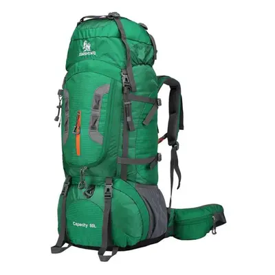 (green) 75l High-capacity Mountaineering Bag Camping Camping Hiking Multi Hanging Backpack Water