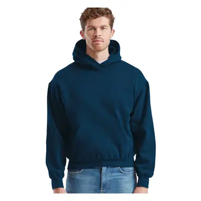 (3XL, Mountain Blue) Fruit of the Loom Mens Supercotton Cotton Hoodie