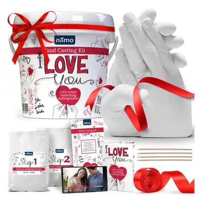 Niimo Hand casting Kit for couples - Wedding gifts, Personalised gifts for Men, Women Engagement