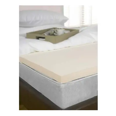 4" King Bed Size Memory Foam Mattress Topper, Visco, Orthopaedic, 5ft (152cm x 200cm) 10cm Deep 