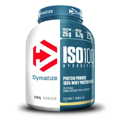 Dymatize ISO Hydrolyzed Gourmet Vanilla 2264g - Whey hydrolysate + isolate