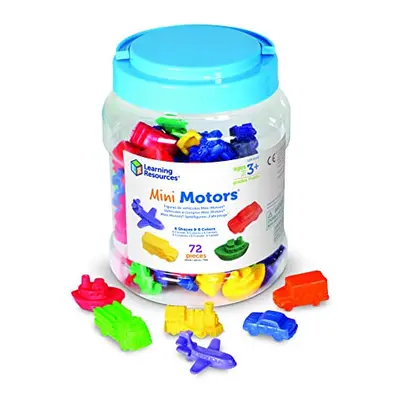 Learning Resources Mini Motors Counting and Sorting Fun Set - Piece