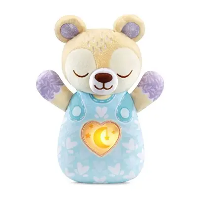 VTech Baby Soothing Sounds Bear, Baby Sensory Toy with Music, Lights, Songs, Interactive Gift fo