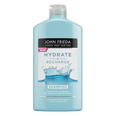 Hyrdate & Recharge John Frieda Shampoo for Dry, Lifeless Hair, ml