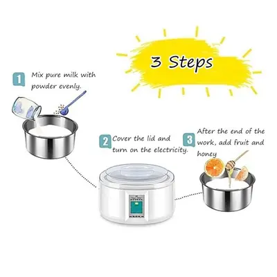 1.5l Electric Yogurt Maker Automatic Yogurt Maker With Liner Diy Tool Kitchen Appliances