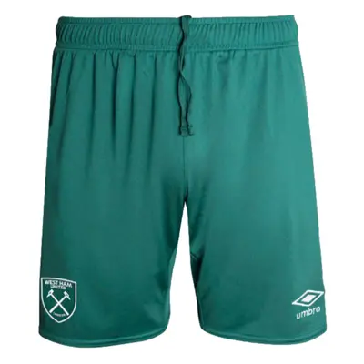 (LB) West Ham Goalkeeper Shorts (Green) - Kids