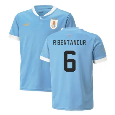 (M) Uruguay Home Shirt (R Bentancur 6)