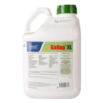 (4 x 5L) GALLUP Industrial Strength Weed Killer (5L)