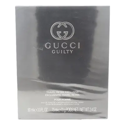 Gucci Guilty Pour Homme Eau De Toilette 2-Pcs Set / New With Box