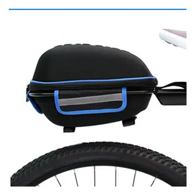 (Black+Blue) Hard Shell Type Drop-proof Large Capacity Convenient Installation Free Waterproof C