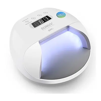 SUNUV SUN7 48W UV Nail Dryer Led Nail LAMP Smart Light for Gel Nails With Double Power Design,4 