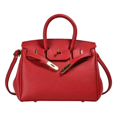 (Red) NEW Women's handbag diagonal handheld handbag hundred temperament bag GIFT!