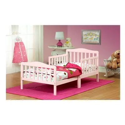 Orbelle Trading 401P Solid Wood Pink Toddler Bed