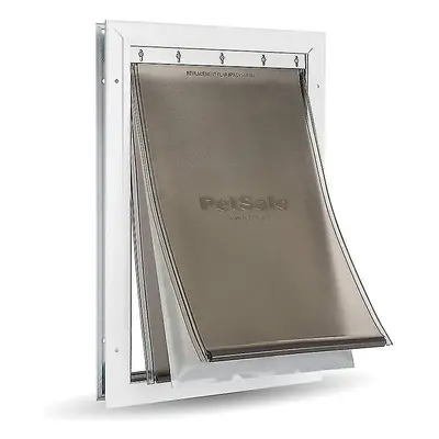 Aluminum Pet Cat Flap For Extreme Weather Conditions, Insulated Flap System Of Energy Efficient 