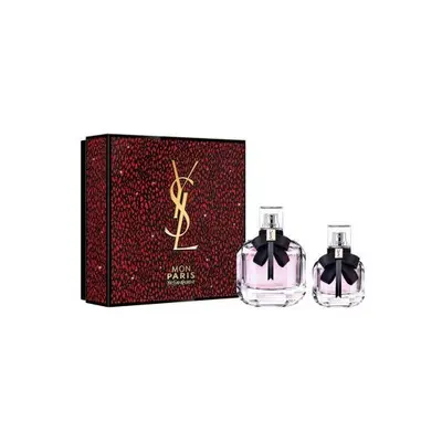 Ysl Mon Paris Pcs Set: Oz Eau De Parfum Spray + Oz Eau De Parfum Spray (Hard Box)