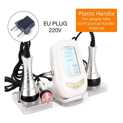 (EU Plug) Professional Loss Weight Massager Ultrasonic Cavitation Body Slimming Belly Waist Fat 