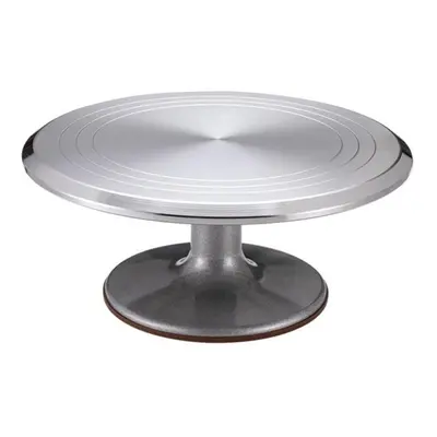 (12 inch) 12" Cake Turntable Kitchen Rotation Decorating Revolving Display Stand Cupcake Decorat