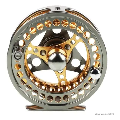 (5/6-Size) Sougayilang 5/6 7/8 Aluminum Fly Fishing Reel Die Full Metal Casting Cnc Fly Fishing 