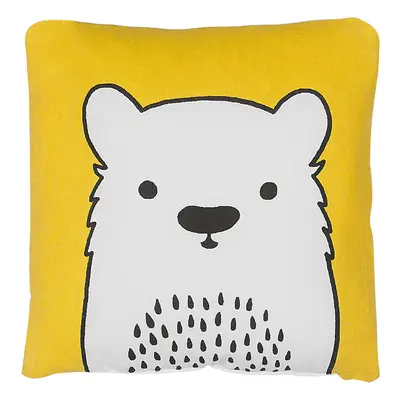 Throw Cushion WARANASI Cotton x cm Yellow For Kids