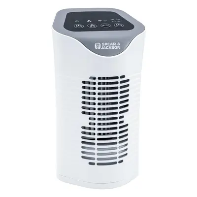 Air Purifier with HEPA & Carbon Filters, Ionizer & Timer Function