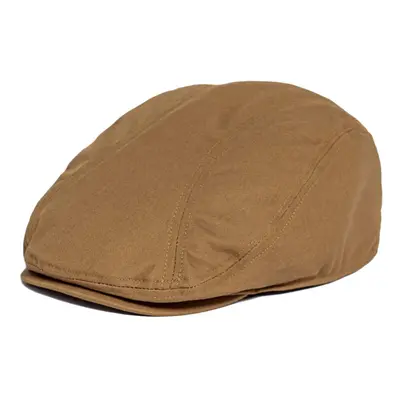 BOTVELA Men Cotton Twill Newsboy Flat Ivy Driving Hat Fitted Cap (Brow