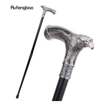 (as the picture) Eagle Head With Rhinestone Fashion Walking Stick Decorative Stick Cospaly Vinta